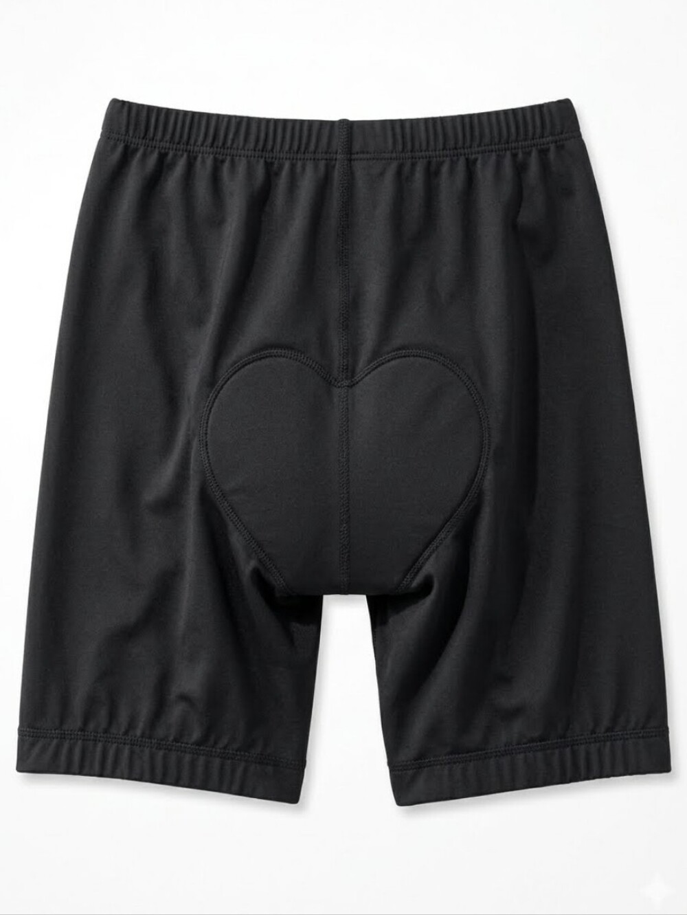 L.L. Bean Black Women's Active Padded Cycling Shorts Sz S